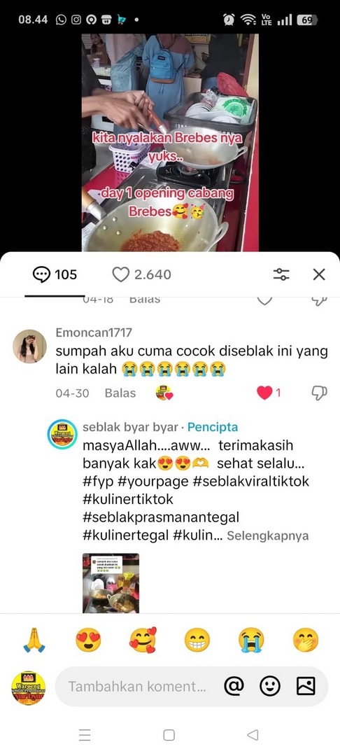 testimoni - Seblak Byar Byar - 10